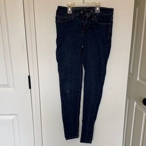 Levi's Women's Deep Blue Skinny Jeans